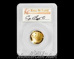 2014-W $5 Gold Baseball Hall of Fame PCGS PR70DCAM CRAIG BIGGIO AUTOGRAPHED