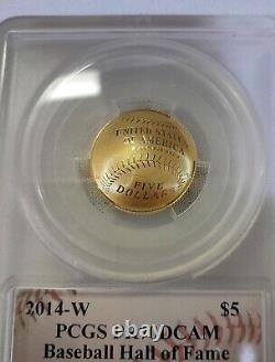 2014 W Baseball Hall Of Fame Gold Commemorative Signed By Dave Winfield