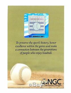 2014-W Baseball Hall of Fame $5 Gold Commemorative Coin NGC MS70 Early Releases