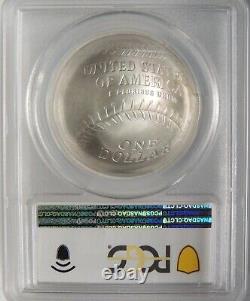 2014-p $1 Baseball Hall Of Fame Commemorative Silver Dollar Pcgs Ms70 #44614780