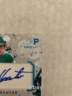 2017 Diamond Kings #DC-CH A's CATFISH HUNTER Autograph AUTO Hall of Fame HOF 1/5