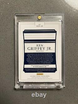 2018 National Treasures Hall Of Fame Signatures Ken Griffey Jr Auto /25
