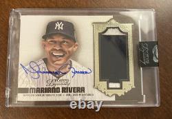 2019 Topps Dynasty Mariano Rivera Patch Auto 8/10 Yankees Hall Of Fame Clean