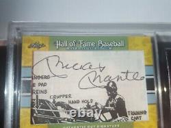 2020 Leaf Hall of Fame Baseball Cut Signature Mickey Mantle Auto #17/17 Yankees