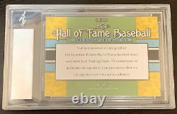 2020 Leaf Hall of Fame Cut Signature Baseball Mel Ott Autograph #2/2