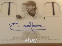 2020 Topps Dynasty Randy Johnson Dual Jersey Auto 3/5 Hall Of Fame Pitcher
