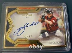 2020 Topps Transcendent Jeff Bagwell Auto On Card #/25 Hall Of Fame 2017