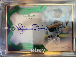 2020 Topps Transcendent Mariano Rivera Hall of Fame Emerald Auto #3/5 Yankees