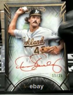 2021 Diamond Icons Dennis Eckersley Red Ink Auto #11/25 As Hall Of Fame New SP