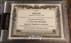 2021 Topps Sterling 1/1 Mel Ott cuto auto Hall of Fame