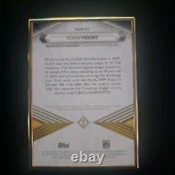 2021 Topps Transcendent Robin Yount Hall of Fame Edition Collection 3/5