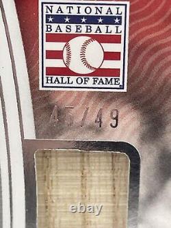 2022 National Treasures Hall Of Fame Material Signatures #45/49 Ken Griffey Jr