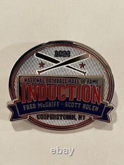 2023 Baseball Hall of Fame Induction Press Pin S Rolen F McGriff limited to 4500