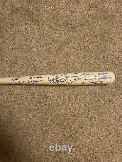 2023 Hall Of Fame Signed Bat Multiple Signatures (50+) Signatures