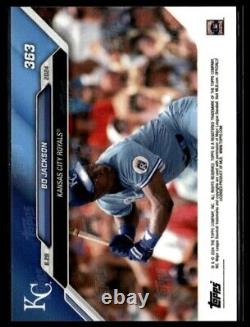 2024 Topps Now 363 Bo Jackson Kansas City Royals Hall of Fame Gold 1/1