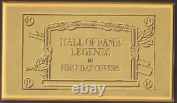 29 Hall Of Fame Baseball First Day Stamp Covers 1989 Babe Ruth T. Cobb L, Gehrig
