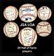 29 Hall Of Fame Players Puckett Koufax Mays Autographed Signed Baseball Jsa Loa