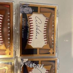 5 Sweet Signature Hall Of Fame Baseball Cards