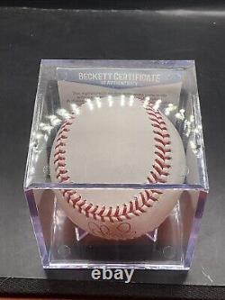 ALBERT PUJOLS Autographed Baseball Authentic COA Hall of Fame Beckett BAS MINT