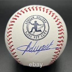 Adrian Beltre 3,000 Hit Autographed Baseball Hall Of Fame Texas Rangers (JSA)