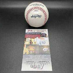 Adrian Beltre 3,000 Hit Autographed Baseball Hall Of Fame Texas Rangers (JSA)