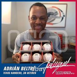 Adrian Beltre Rangers Autographed 3000 Hit Hall of Fame HOF Baseball BAS Auth