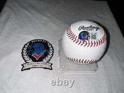 Adrian Beltre Signed Official Hall Of Fame Baseball Texas Rangers Beckett