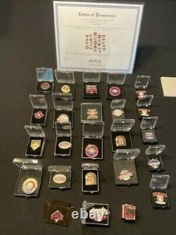 Al Kaline Detroit Tigers Estate Hall of Fame Induction Pins & Charms with COA