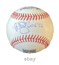 Al Michaels Autographed Hall of Fame MLB Baseball HOF 21 Inscription JSA COA