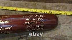 Aug 5, 2001 Baseball Hall of Fame Bat Mazeroski Puckett Smith Winfield