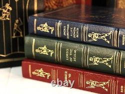 BASEBALL HALL OF FAME LIBRARY complete 27 vol Easton Press 11 SEALED