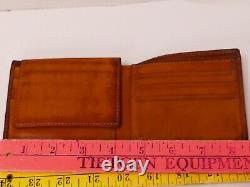 BOB GIBSON Glove LEATHER Bifold WALLET USED BY MLB Baseball Hall of fame player