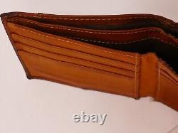 BOB GIBSON Glove LEATHER Bifold WALLET USED BY MLB Baseball Hall of fame player