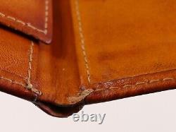 BOB GIBSON Glove LEATHER Bifold WALLET USED BY MLB Baseball Hall of fame player