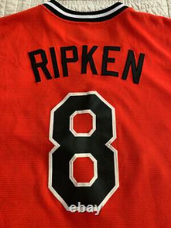 Baltimore Orioles Cal Ripken Jr Majestic Cooperstown 2xl XXL Jersey Hall Of Fame