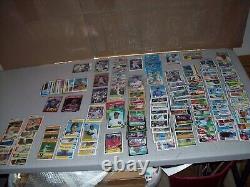 Baseball Card LOT 167 cards ALL hall of fame & superstars 1979-2000's MOSTLY 80s