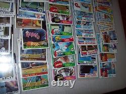 Baseball Card LOT 167 cards ALL hall of fame & superstars 1979-2000's MOSTLY 80s