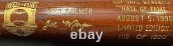 Baseball HOF Hall of Fame Induction Bat 1990 Jim Palmer & Joe Morgan #102/1000