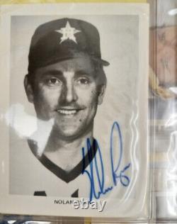 Baseball Hall Of Fame Autographed Card Collection