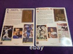 Baseball Hall Of Fame Class Of 99 Official 22 Karat 4 Gold Cards Free Shipping