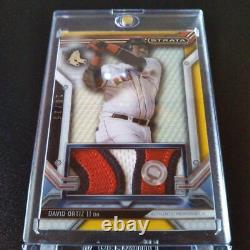 Baseball Hall Of Fame David Ortiz Jumbo Relic Card