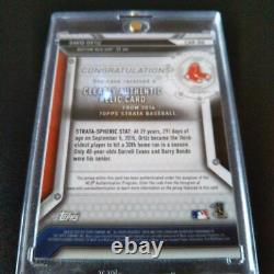 Baseball Hall Of Fame David Ortiz Jumbo Relic Card