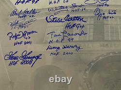 Baseball Hall Of Fame Multi-signed 16x20 Photo HOF /32 Signature JSA Hank Aaron