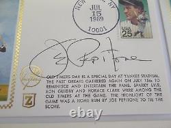 Baseball Hall of Fame 1993 Autographs Reggie Jackson Mookie Wilson Bob Feller