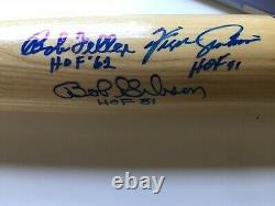 Baseball Hall of Fame Autographed Bat