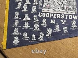Baseball Hall of Fame Issue Oversize 36 Pennant Cooperstown MLB Vintage