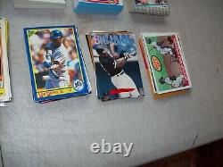 Baseball card LOT over 600 cards 95% hall of fame 1978 1990's EX to GEM