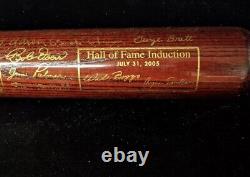 Baseball hall of fame ceremony bat from 2005 induction given to VIPs Only