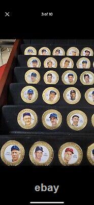 Baseball hall of fame medallion collection