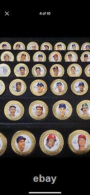 Baseball hall of fame medallion collection